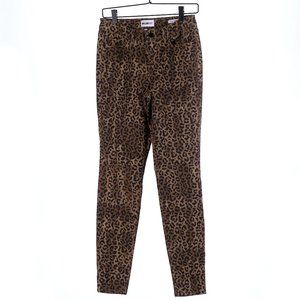 William Rast Leopard Print Skinny Denim Jeans 27